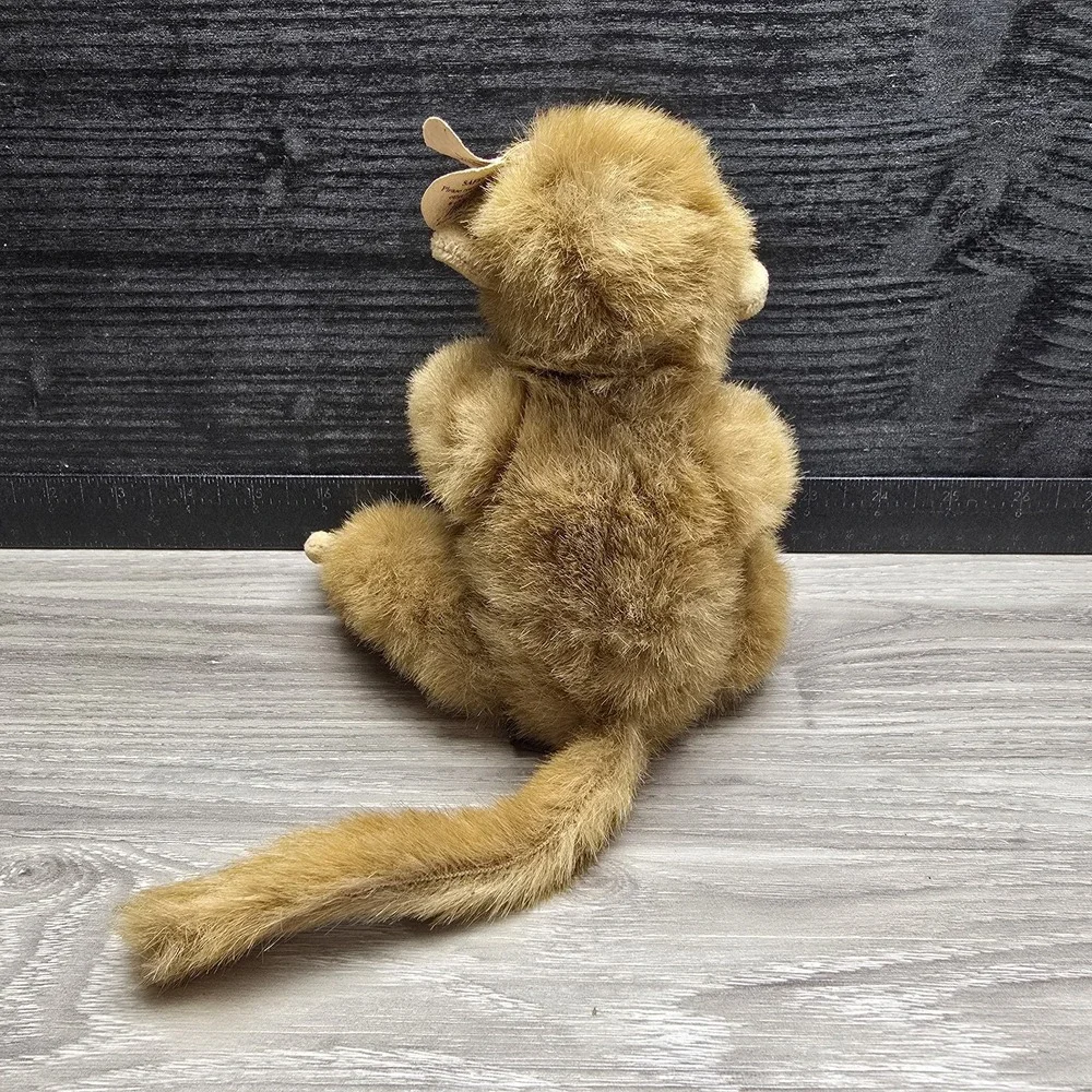 1993 Ty ‎ Attic Treasures - Ty Collectibles - MORGAN, brown monkey - w/tags
